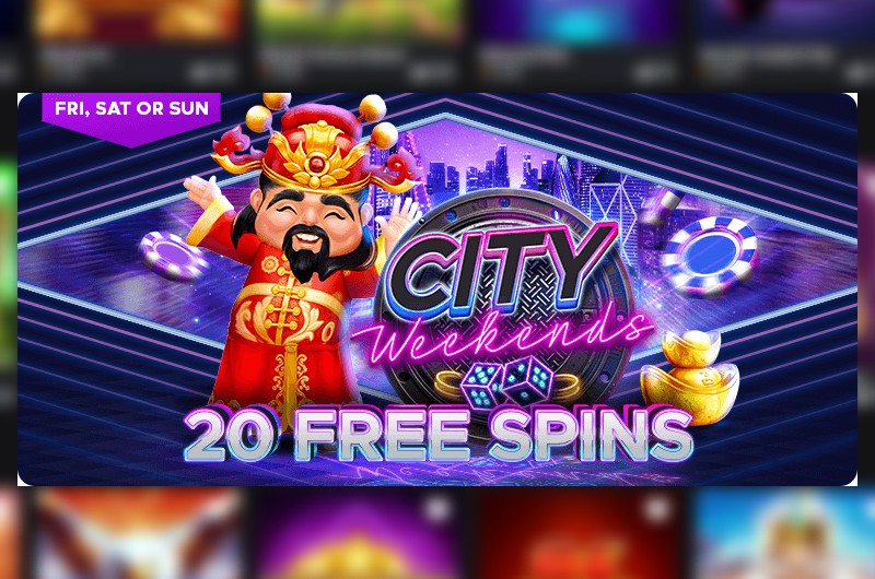 City Weekends at Jackpot City